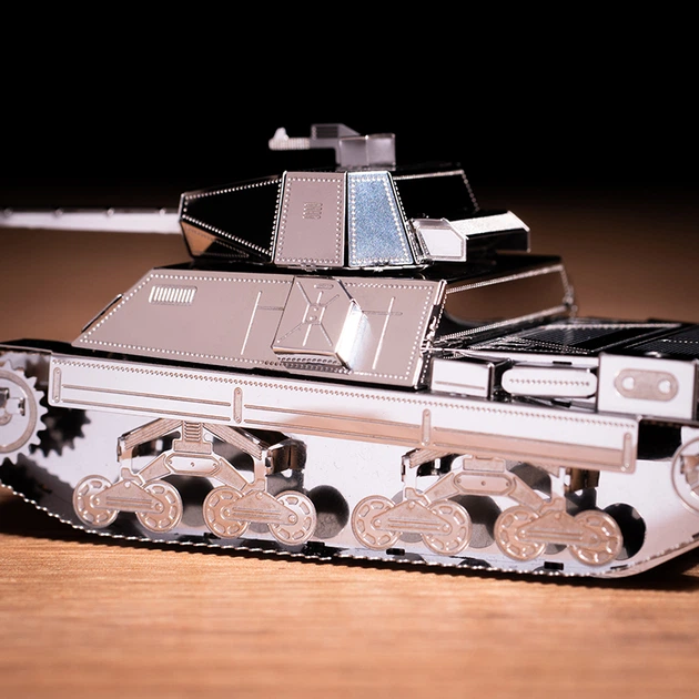 Коллекционная модель-конструктор Metal Time World of Tanks Танк P 26/40 (MT062) - изображение 11