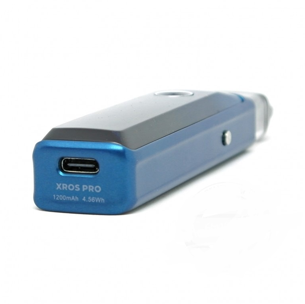 Под-система электронная сигарета Vaporesso XROS PRO подик на 1200 мАч Blue Pod система до 30 Вт 0.6 Ом синяя со сменным картриджем - изображение 10