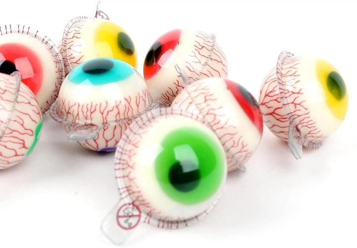 Желейні Цукерки в формі Очей Trolli Glotzer Original 131г (7шт) - Фото 3 Желейні Цукерки в формі Очей Trolli Glotzer Original 131г (7шт) - изображение 3