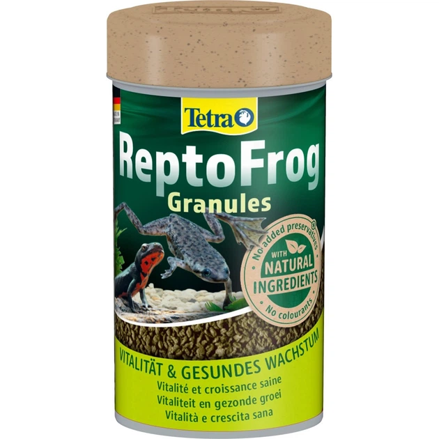 Корм Tetra ReptoFrog для жаб та тритонів 100мл - Фото 1 Корм Tetra ReptoFrog для жаб та тритонів 100мл - зображення 1