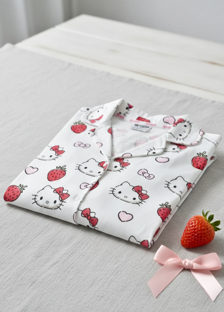 Пижамная рубашка Primark Ladies Pyjamas Boyfriend XL Для дома и сна Белый (8734) - Фото 4 Пижамная рубашка Primark Ladies Pyjamas Boyfriend XL Для дома и сна Белый (8734) - изображение 4