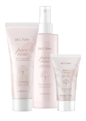 Набір для обличчя з чутливою шкірою Farmasi Pure Rose Dr. C. Tuna крем гель тонік троянда - Фото 10 Набір для обличчя з чутливою шкірою Farmasi Pure Rose Dr. C. Tuna крем гель тонік троянда - зображення 10