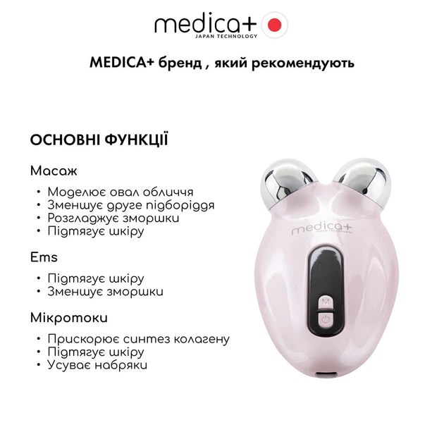 Микрострумовый лифтинг Medica+ Skin Lifting 6.0 Розовый - изображение 5