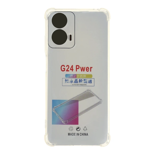 Чохол TPU Virgin Hard Full Camera для Motorola G24 Power Колір Transparent - Фото 6 Чохол TPU Virgin Hard Full Camera для Motorola G24 Power Колір Transparent - изображение 6