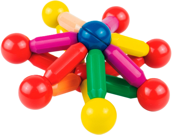 Конструктор магнітний Springos 3D 128 елементів (5908455307697) - зображення 9