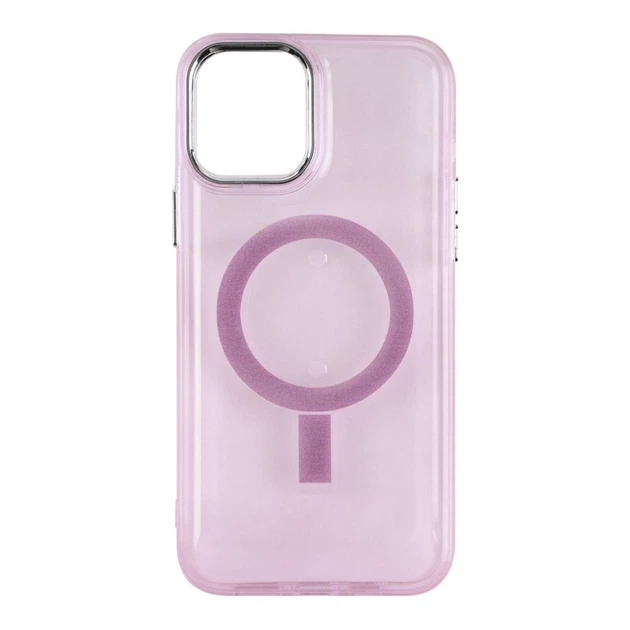 Чохол TPU Lollipop with Magsafe для iPhone 12/12 Pro Колір Light Blue - изображение 3