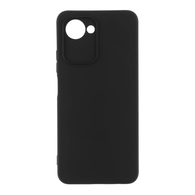 Чохол TPU Matte 1.3mm для Realme C30s Колір Black - Фото 4 Чохол TPU Matte 1.3mm для Realme C30s Колір Black - изображение 4