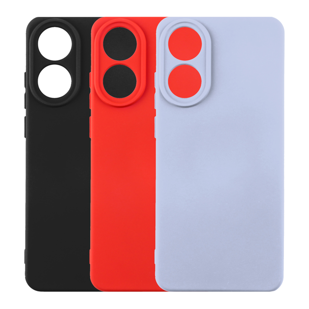 Чохол Premium Silicone Cover Full Camera (A) для ZTE Blade A34 Колір 14.Red - Фото 2 Чохол Premium Silicone Cover Full Camera (A) для ZTE Blade A34 Колір 14.Red - изображение 2