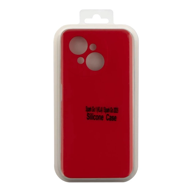 Чохол Silicone Cover Full Camera (A) для Tecno Spark Go 1 (KL4)/Spark Go 2025 Колір 05.Lilac - изображение 5