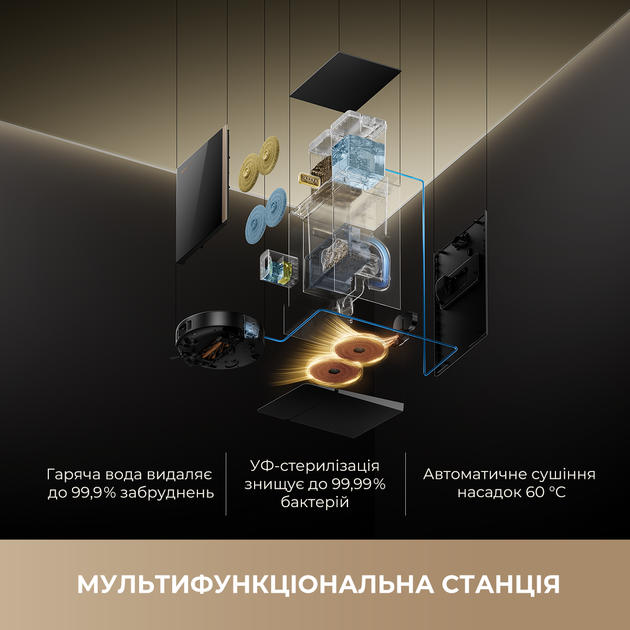 Робот пылесос MOVA MOBIUS 60 Black-EUA - изображение 10