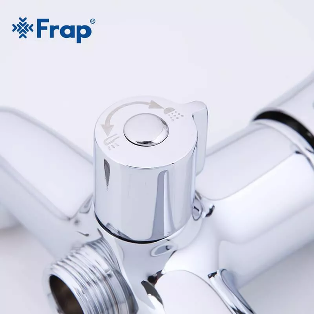 Змішувач для ванни F2236, хром frap F2236 - Фото 4 Змішувач для ванни F2236, хром frap F2236 - изображение 4