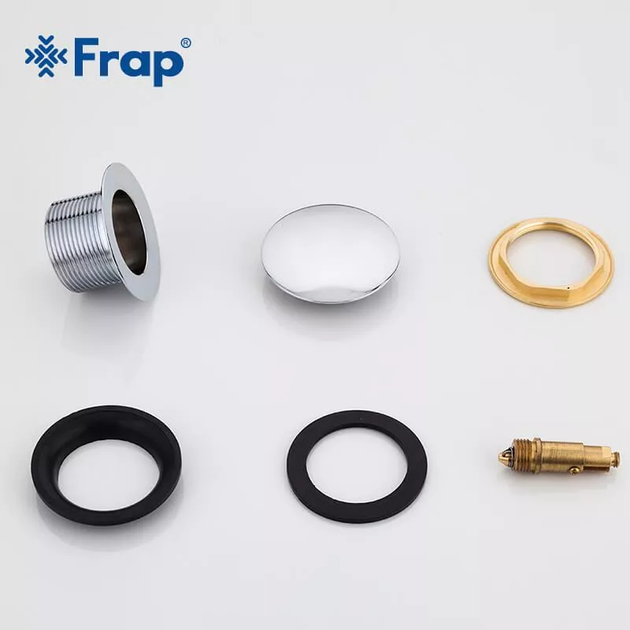 Випуск для ванни F63, автомат, 1 1/2", хром. - зображення 6