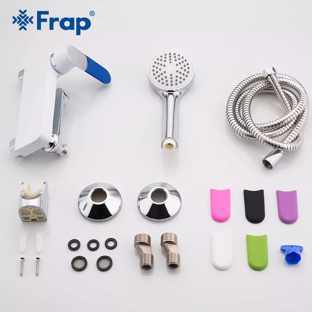 Змішувач для ванни F3234, білий/хром frap F3234 - зображення 7