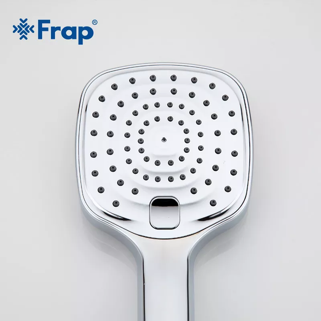 Ручний душ F004, 3-режим, хром frap F004 - Фото 3 Ручний душ F004, 3-режим, хром frap F004 - изображение 3