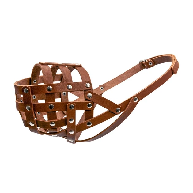 Намордник м'який CoLLaR №4 ротвейлер кобель Коричневий (26032050) - зображення 2