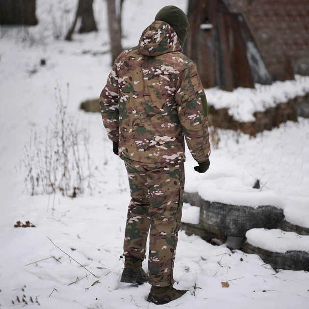 Зимова Форма Intruder Terra Warm SoftShell Куртка + Штани з підтяжками XL мультикам - Фото 2 Зимова Форма Intruder Terra Warm SoftShell Куртка + Штани з підтяжками XL мультикам - зображення 2