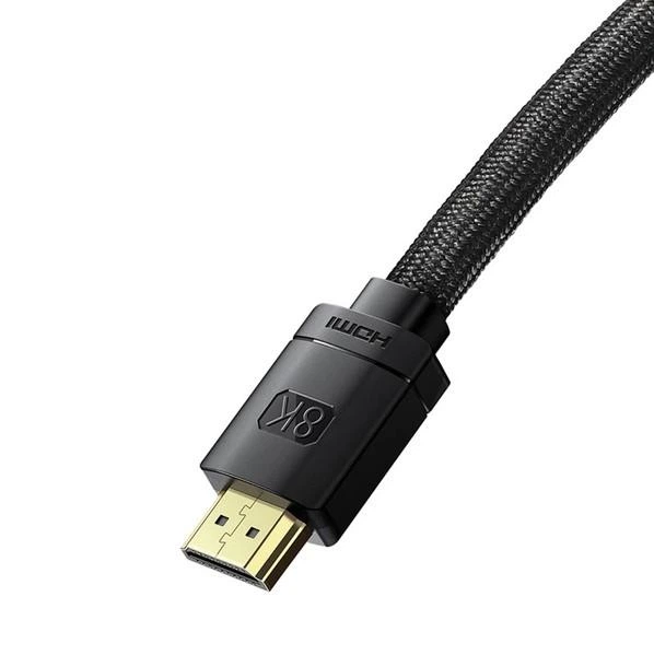 Кабель Baseus High Definition Series HDMI to HDMI 2.1 8K@60Hz 3m Black (CAKGQ-L01) - изображение 4