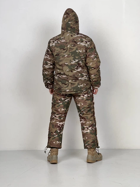 Мужской зимний костюм Terra Warm тактический с утеплением Slimtex мультикам/3XL - изображение 2