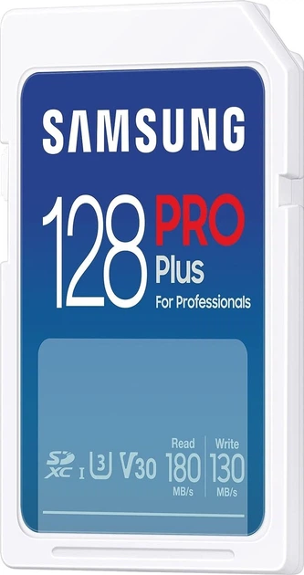 Карта пам'яті Samsung Pro Plus SDXC 128GB UHS-I U3 (MB-SD128S/EU) - зображення 3