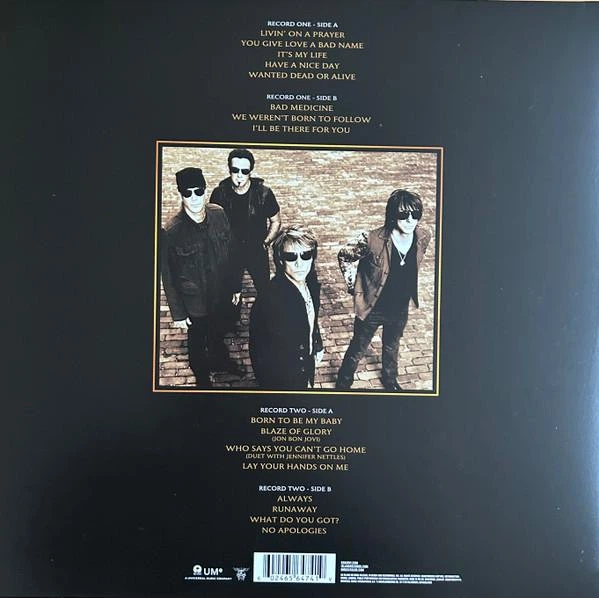 BON JOVI – Greatest Hits (2LP) - изображение 2
