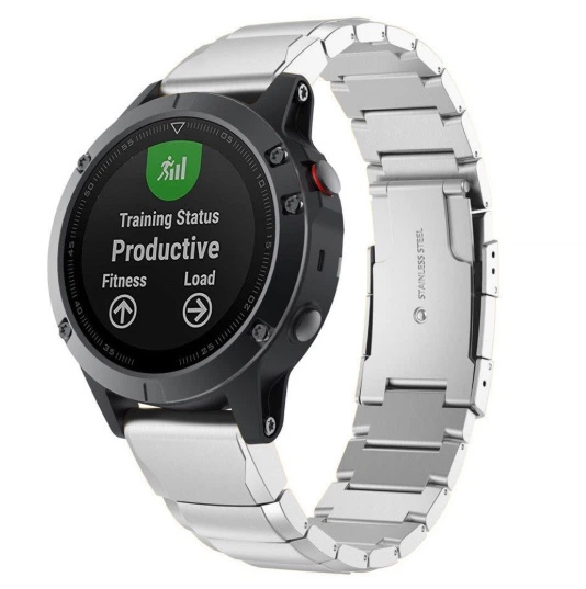 Ремешок ArmorStandart Metal для Garmin 26 mm Silver (ARM85710) - изображение 2