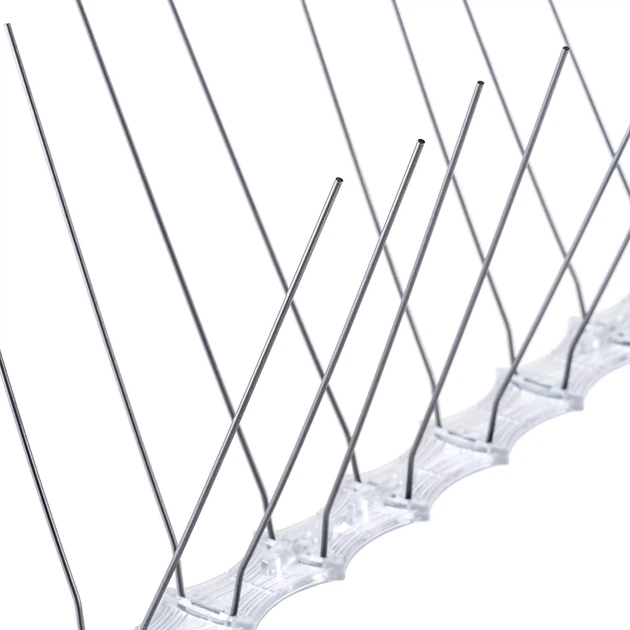 Kolce nierdzewne na ptaki Kadax 33 x 10 cm 9 szt. (K552) - obraz 2