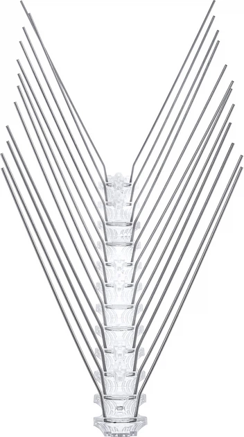 Kolce nierdzewne na ptaki Kadax 33 x 10 cm 9 szt. (K552) - obraz 5