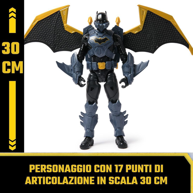 Фигурка Бэтмена Ночной небосвод с раскладными крыльями Batman Figure Spin Master DC Comics 6070532 - изображение 4