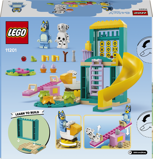 Лего Блуи Веселье с Блуи и Хлоей на игровой площадке Lego Bluey 11201 - изображение 3