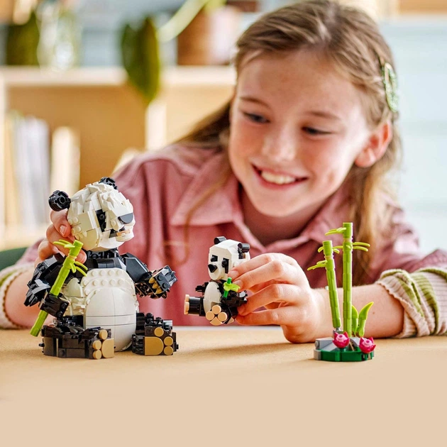 Конструктор Лего Креатор 3 в 1 Панда Дикие животные семейство панд Lego Creator 31165 - Фото 3 Конструктор Лего Креатор 3 в 1 Панда Дикие животные семейство панд Lego Creator 31165 - изображение 3