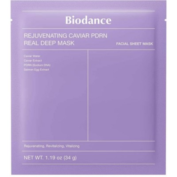 Гидрогелевая маска Biodance Rejuvenating Caviar PDRN Real Deep Mask омолаживающая с PDRN 34 г - Фото 3 Гидрогелевая маска Biodance Rejuvenating Caviar PDRN Real Deep Mask омолаживающая с PDRN 34 г - изображение 3