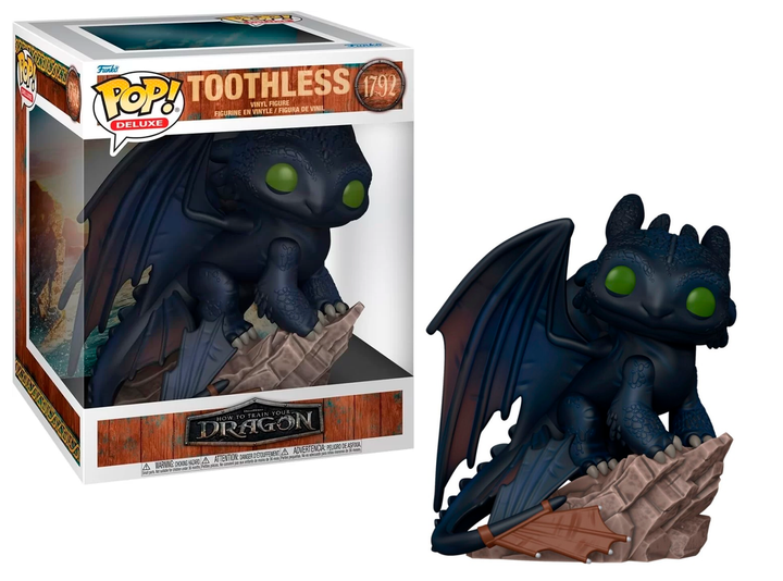 Фигурка Funko Pop Фанко Поп Как приручить дракона Беззубик Toothless 25 см HTTYD T 1792 - Фото 1 Фигурка Funko Pop Фанко Поп Как приручить дракона Беззубик Toothless 25 см HTTYD T 1792 - изображение 1