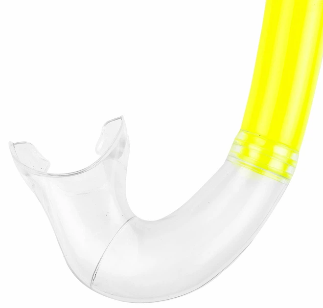 Zestaw do nurkowania Spokey maska + fajka + płetwy r. 28-31 Bojko 928215 Żółty (5902693282150) - obraz 10