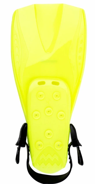 Zestaw do nurkowania Spokey maska + fajka + płetwy r. 28-31 Bojko 928215 Żółty (5902693282150) - obraz 12