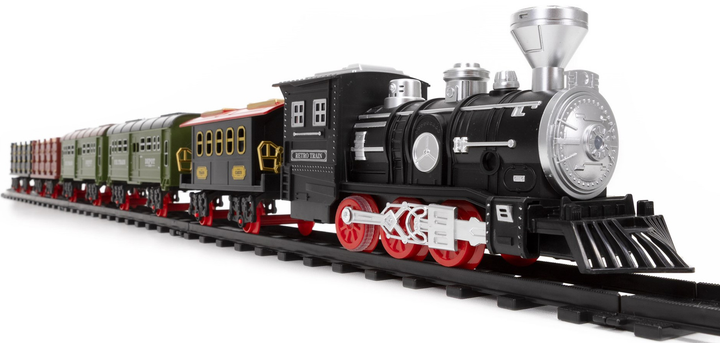 Набір для гри Springos Паровоз з вагонами зі звуком (5908455307727) - зображення 2