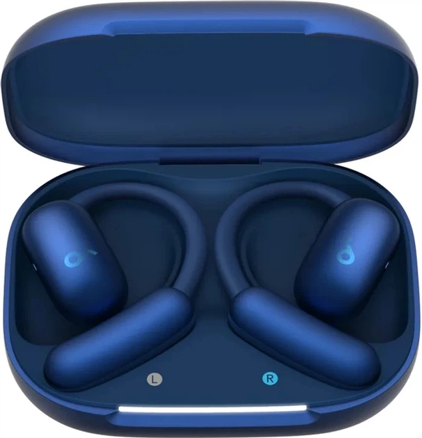Беспроводные наушники Anker SoundCore AeroFit 2, BT5.4, IP55, 85mAh, 750mAh, 10h, 42h, Blue UA UCRF - изображение 4