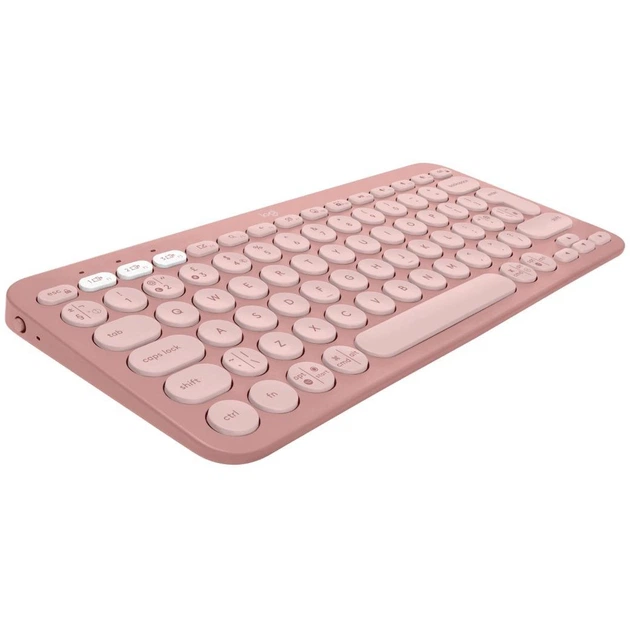 Комплект (клавиатура + мышь) Logitech Pebble 2 Combo, BT, 2.4G, Rose Wireless (920-012241) - Фото 3 Комплект (клавиатура + мышь) Logitech Pebble 2 Combo, BT, 2.4G, Rose Wireless (920-012241) - изображение 3