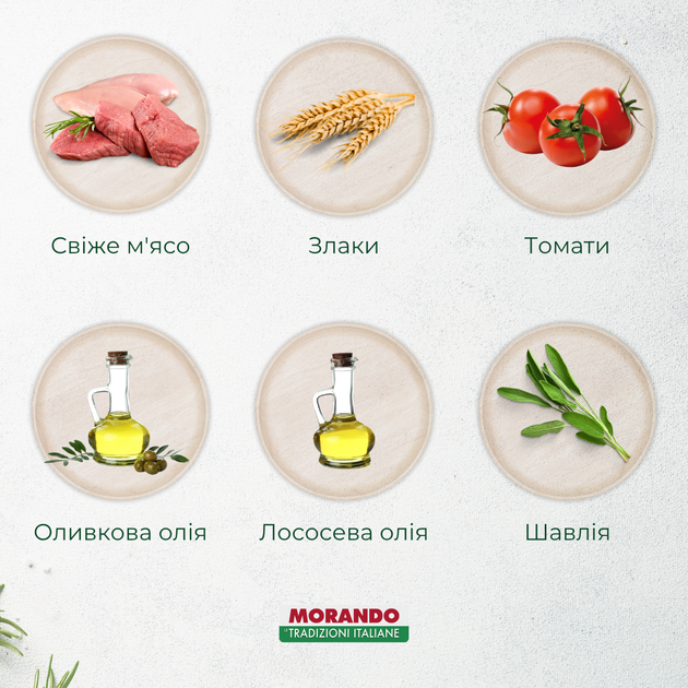 Сухой корм Morando Tradizioni Puppy Сухой корм для щенков всех пород с курицей и говядиной 2,5 кг (m02758) - изображение 3