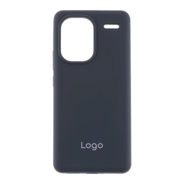 Чехол накладка Liquid Silicone (AA) для Xiaomi Redmi Note 13 Pro+5G Dark Grey - Фото 1 Чехол накладка Liquid Silicone (AA) для Xiaomi Redmi Note 13 Pro+5G Dark Grey - изображение 1