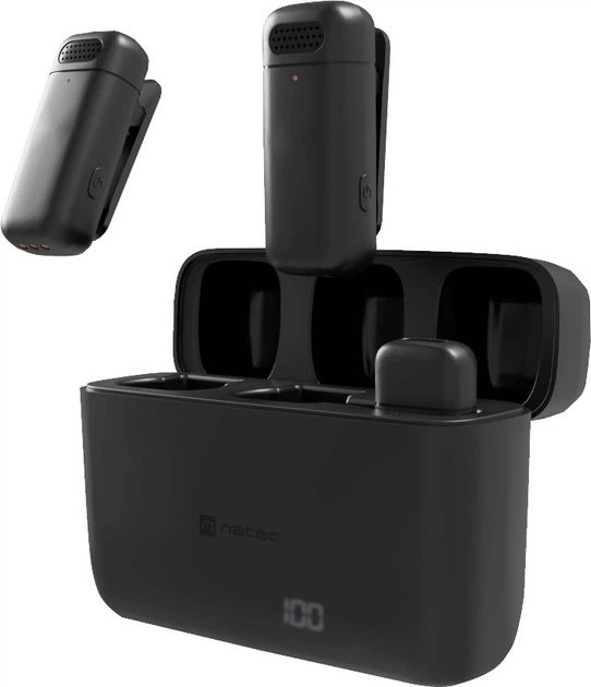 Мікрофон NATEC Hopper USB-C 2 шт. (NMI-2254) - зображення 3