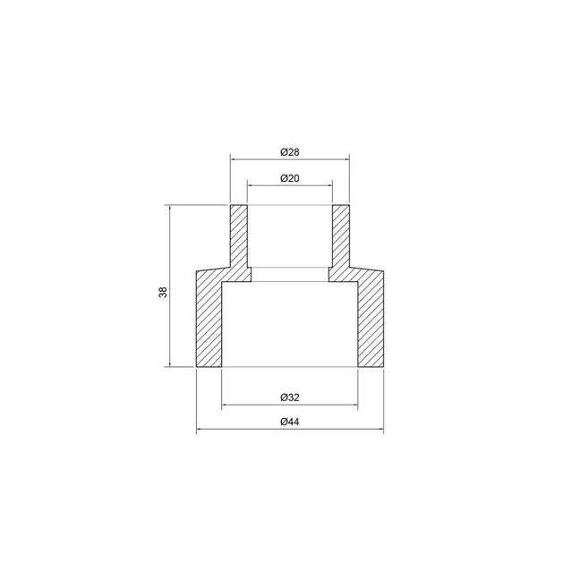 Муфта PPR Thermo Alliance 32х20 - изображение 2
