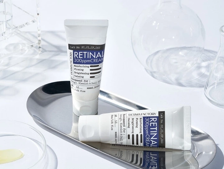 Антивозрастной крем для сияния кожи с ретиналем 0,03 % DERMA FACTORY Retinal 300ppm Cream, 30 мл - Фото 2 Антивозрастной крем для сияния кожи с ретиналем 0,03 % DERMA FACTORY Retinal 300ppm Cream, 30 мл - изображение 2