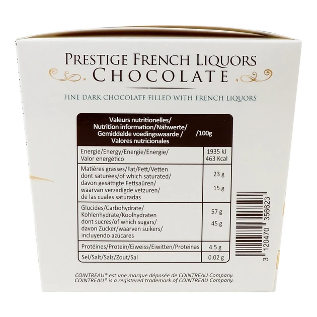 Коробка цукерок Абтей Abtey Prestige French Liquors престижний французький лікер 440 г - зображення 3