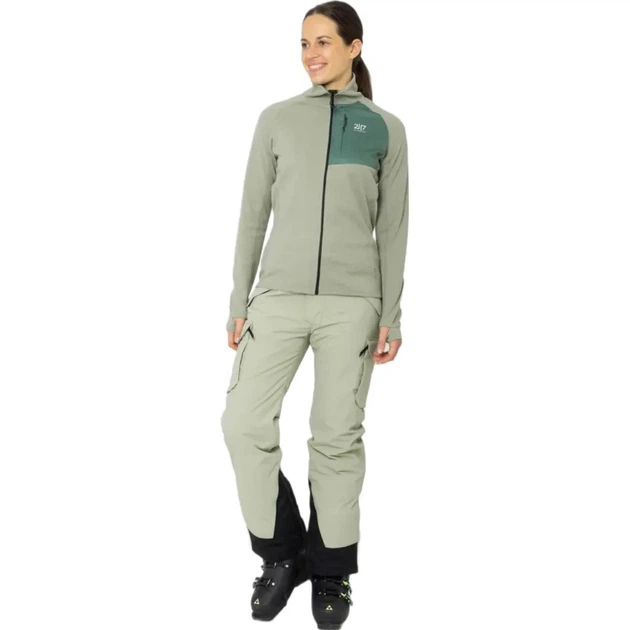 Флисовая кофта 2117 Hejsta Jacket Wmn pistage L (100085786) - изображение 2
