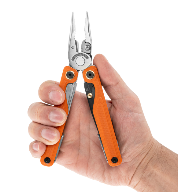 Мультитул из Порошковой Стали CPM MagnaCut Leatherman Wave Alpha Canyonland 16 Инструментов Оранжевый (833338) - изображение 3