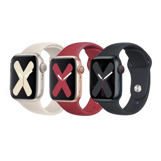 Ремінець для Apple Watch Band Silicone One-Piece Size-L 38/40/41 mm 43.Grape - изображение 2