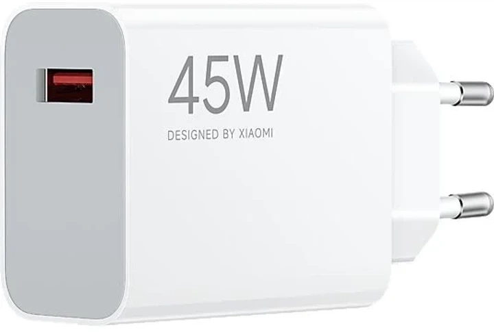 Зарядний пристрій Xiaomi 45W Turbo Charg USB-A (BHR07SLEU) White - Фото 3 Зарядний пристрій Xiaomi 45W Turbo Charg USB-A (BHR07SLEU) White - изображение 3