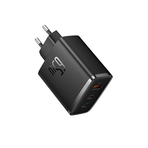 Зарядний пристрій Baseus Cube Pro 2C+U 65W Black (P10152301113-00) - Фото 1 Зарядний пристрій Baseus Cube Pro 2C+U 65W Black (P10152301113-00) - изображение 1