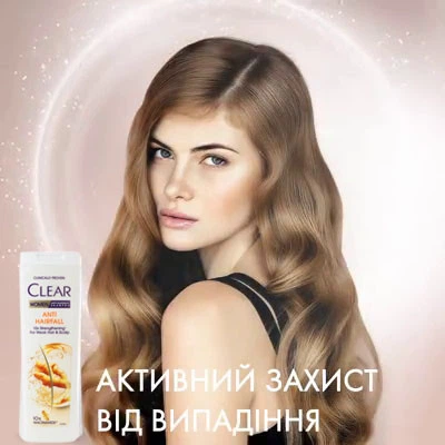 Шампунь Clear 400 мл Защита от выпадения волос женский - изображение 4