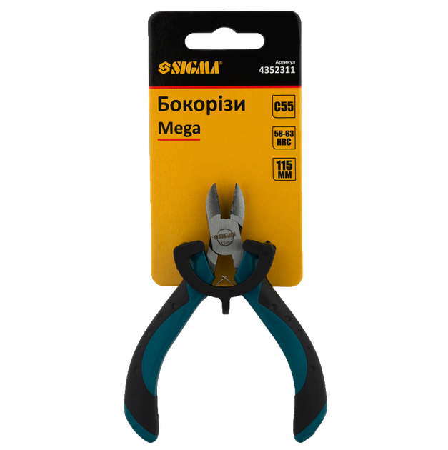 Бокорізи Mega 115 мм Sigma (4352311) - изображение 3